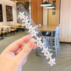 10 Pcs Mini Flower Hair Clips Decorative Hair Accessories For Girls