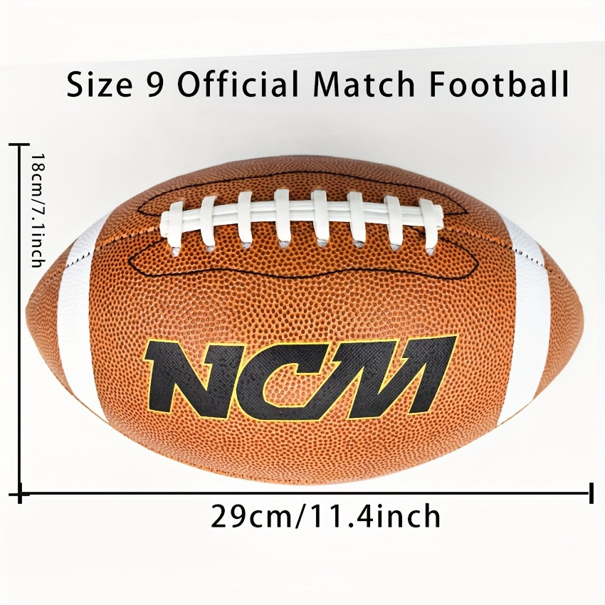 American Football Portable Sports Rugby With Ball Holder