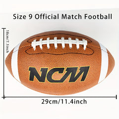 American Football Portable Sports Rugby With Ball Holder