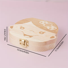 Child Tooth Box Teeth Collection Fetal Hair Storage