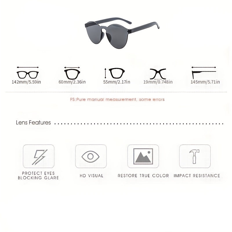 Gradient Party Sunglasses - Stylish Statement