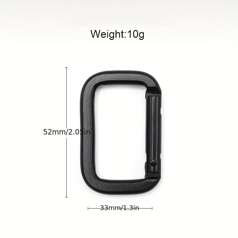 Aluminum Carabiner Buckle for Camping Hiking