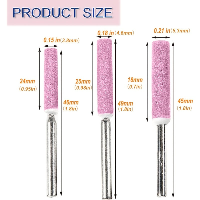 15pcs Ceramic Chain Grinder Grinding Head