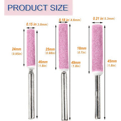15pcs Ceramic Chain Grinder Grinding Head