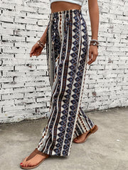 Wide Leg Pants Casual Paper Bag Waist Pants For Spring & Summer Women's Clothing