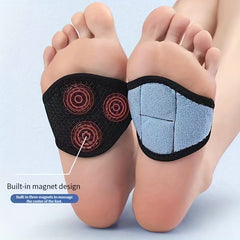 Stretchy Thin Bandage Magnetic Arch Support Foot Pads