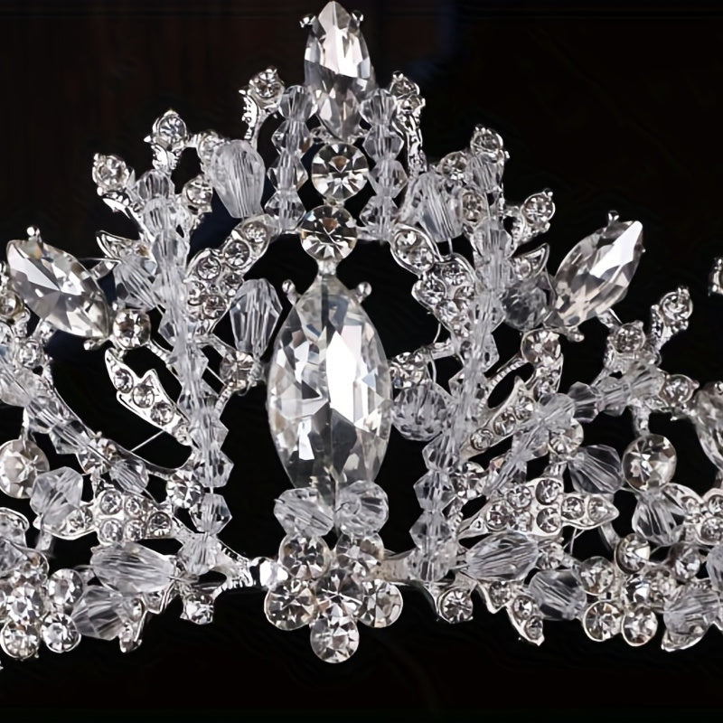 Baroque Bridal Crown Wedding Tiara Crystal Crown