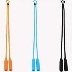 3pcs Adjustable Silicone Eyeglass Straps for Children and Adults