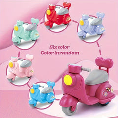 Pull back Motorcycle Toy Car Model Fall resistant Pull back Car