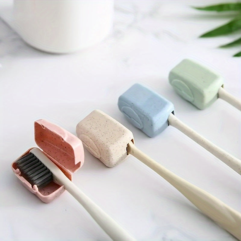 4pcs Portable Toothbrush Case - Keep Your Toothbrush Clean Anywhere