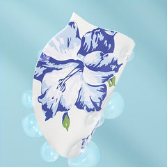 Printed Silicone Swimming Cap Waterproof Non-slip Elastic Long/Short Hair