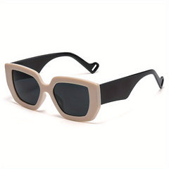 Oversized Square Frame Sunglasses UV400
