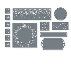 Metal Cutting Dies and Stamps for Custom Scrapbook Designs