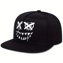 Ghost Face Embroidery Baseball Cap Cartoon Snapback Hat