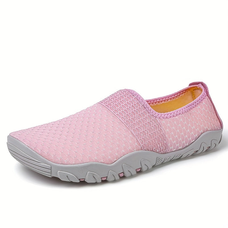 Women's Aqua Shoes Honeycomb Pattern Lightweight for Fitness Swimming & Hiking
