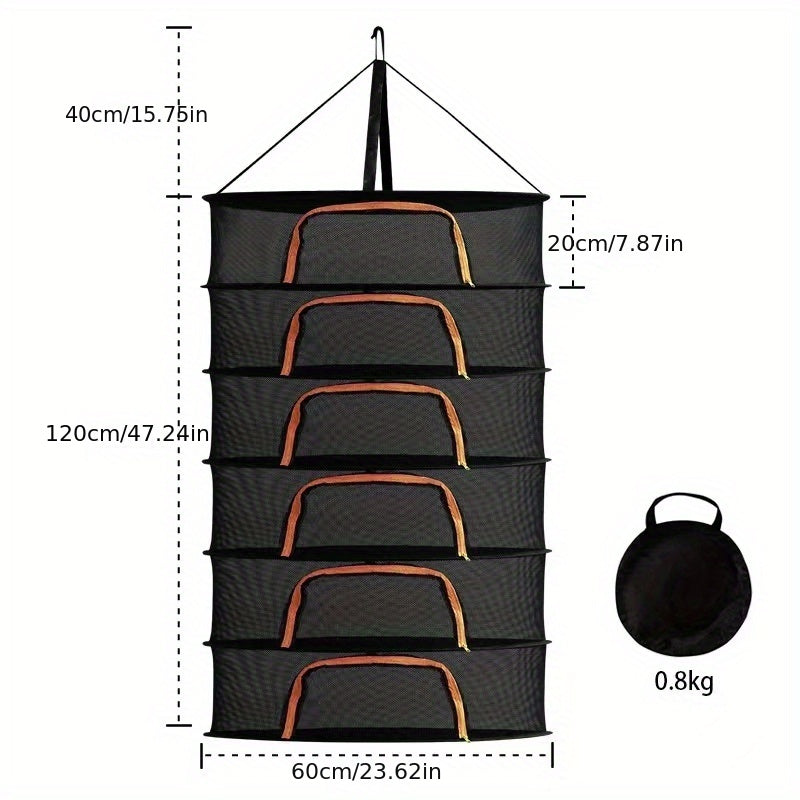 Plant Drying Net Hanging Basket for Herbs Organizer