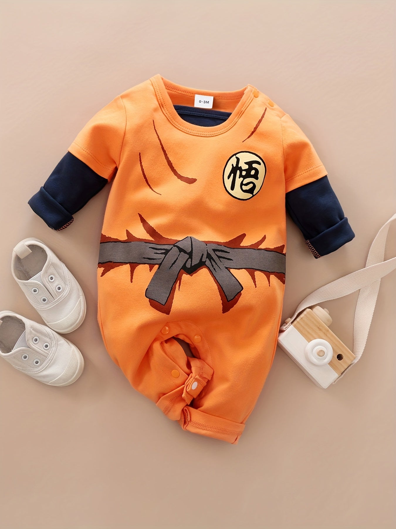 Anime Figure Graphic Baby Romer Cotton Bodysuit