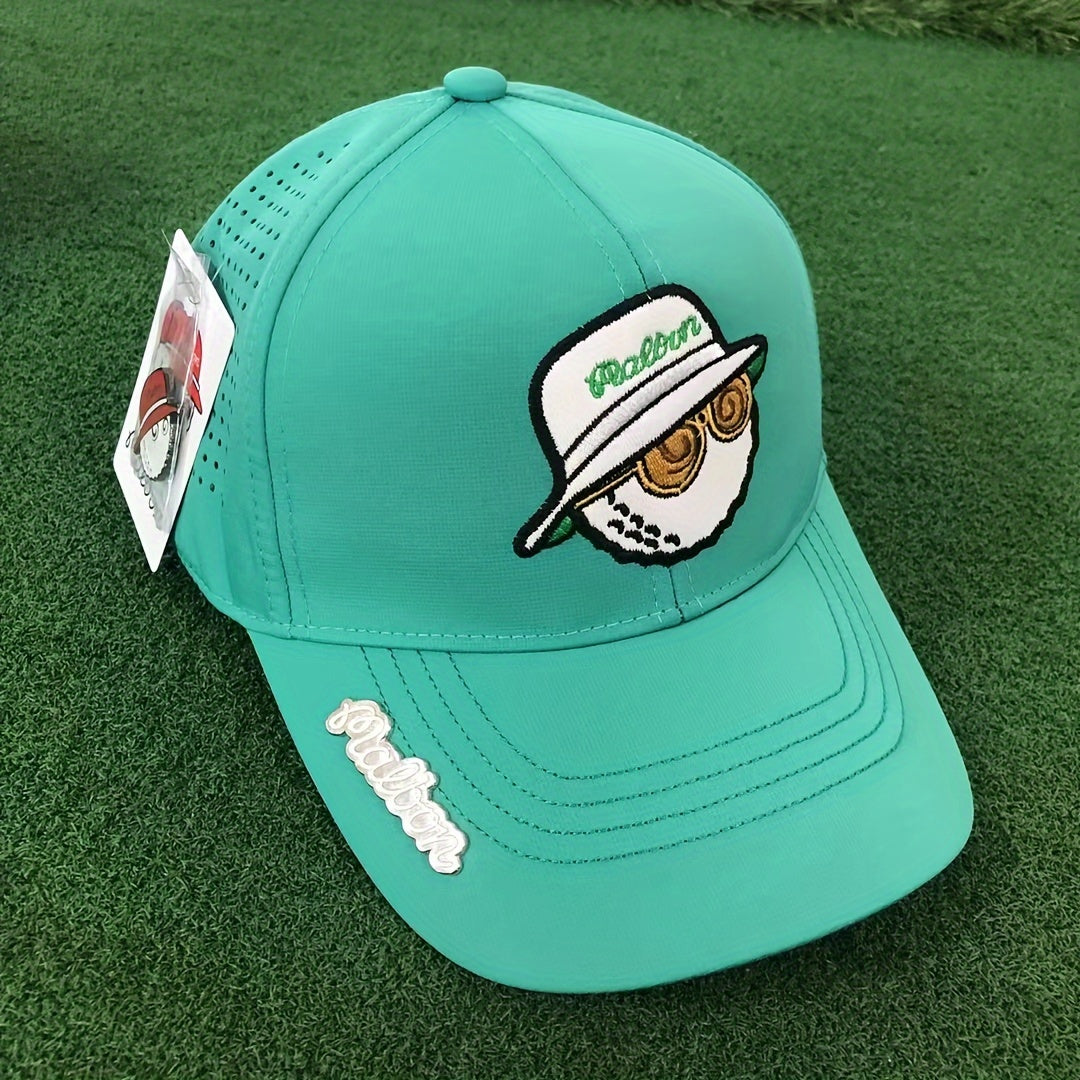 Golf Hat Baseball Cap with Ball Marker
