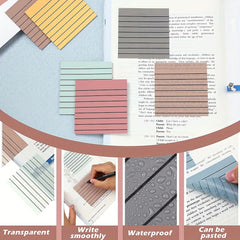 6 Pack Self Adhesive Square Sticky Notes 50 Pages Each Office Study Daily Use