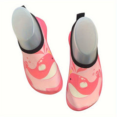 Girl's Animals Pattern Barefoot Water Shoes for Swimming Surfing