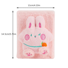 Plush Unicorn Astronaut Notepad - 80 Sheets