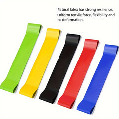 TPE Elastic Resistance Band Yoga Fitness Tension Rope Hip Legs Squat Training