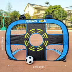 Portable Football Goal Folding Movable 1.2M 0.8M Sports Equipment
