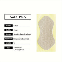 Disposable Underarm Sweat Pads Absorbing Patch Cotton 10/20pcs