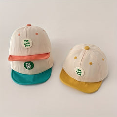 Kids Thin Breathable Sunshade Baseball Cap Soft Block Cap