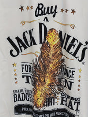 Men's Feather Pattern Sports T shirt Casual Stretch Tee Shirt