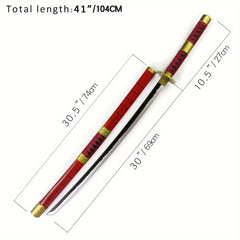 Anime Cosplay Sword Weapon Prop Samurai Wooden Sword Photography Props