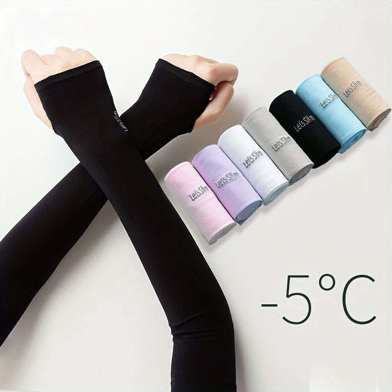 Breathable UV Sun Arm Sleeves For Men And Women