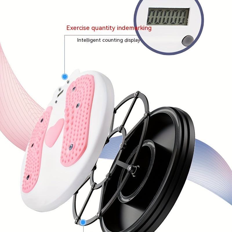 Twisting Plate With Counter PP Plastic Turntable For Magnetic Therapy
