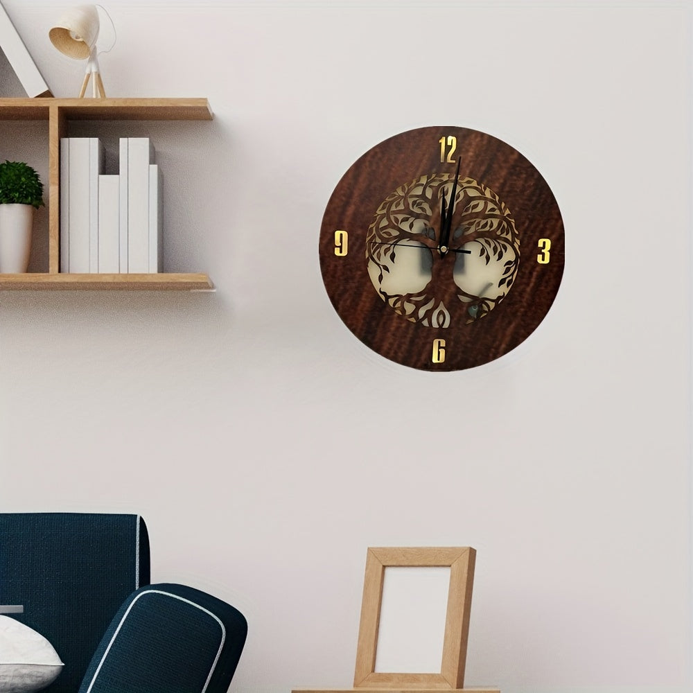 Wooden Festive Decoration LED Creative Lamp