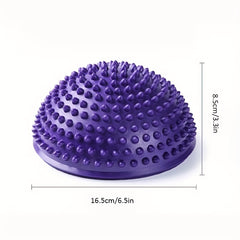 PVC Semi Circular Durian Ball Inflatable Half Yoga Massage Balls