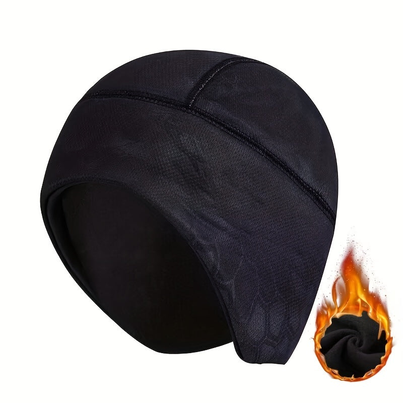 Camouflage Windproof Warm Hat Polar Fleece Ear Protection