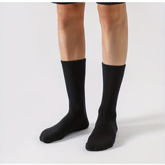 5 Pairs Men's Casual Sports Socks - Sweat Absorption, Odor Resistance