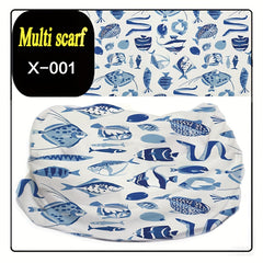 Multifunctional Face Mask Neck Cover Breathable Scarf for Outdoor Activities