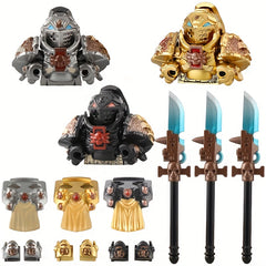MOC Armory Accessories Set for 1:77 Inch Action Figures ABS Material
