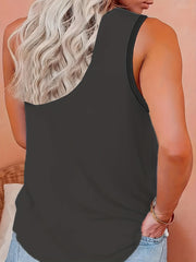 Halloween Tank Top Women's Cartoon Figure Print Vest