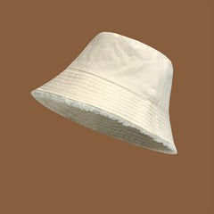 Women's Winter Lamb Wool Bucket Hat Plush Warm Hat