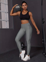 Women's Honeycomb Yoga Sports Pants High Waisted Legging