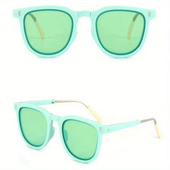 Men's Foldable Sunglasses Outdoor Sports with Case