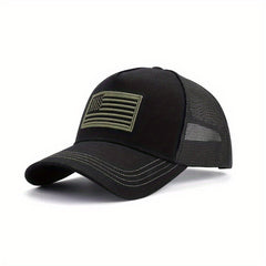 Men's American Flag Baseball Cap Trucker Hat