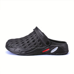 Men's Breathable Closed Toe Clogs Soft Slippers