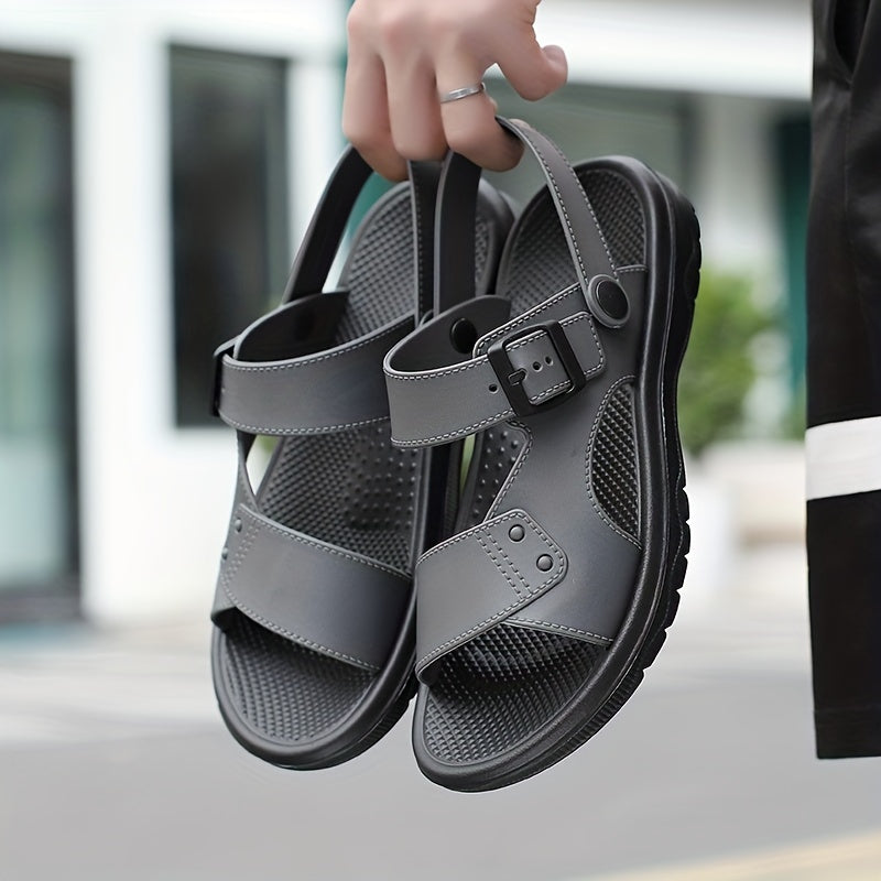 Men's Non Slip Sandals Quick Drying Comfy Slides Beach Shoes