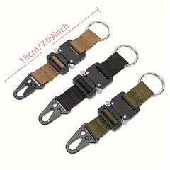 Durable Nylon Keychain for Camping & Hiking
