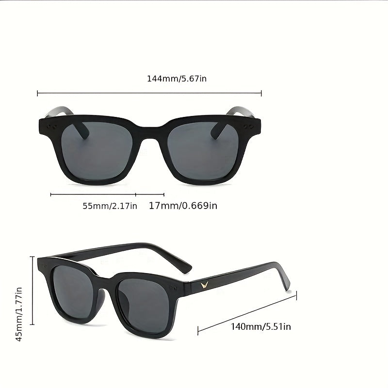 Square Sunglasses UV400 Sun Shades Glasses Beach Party Club