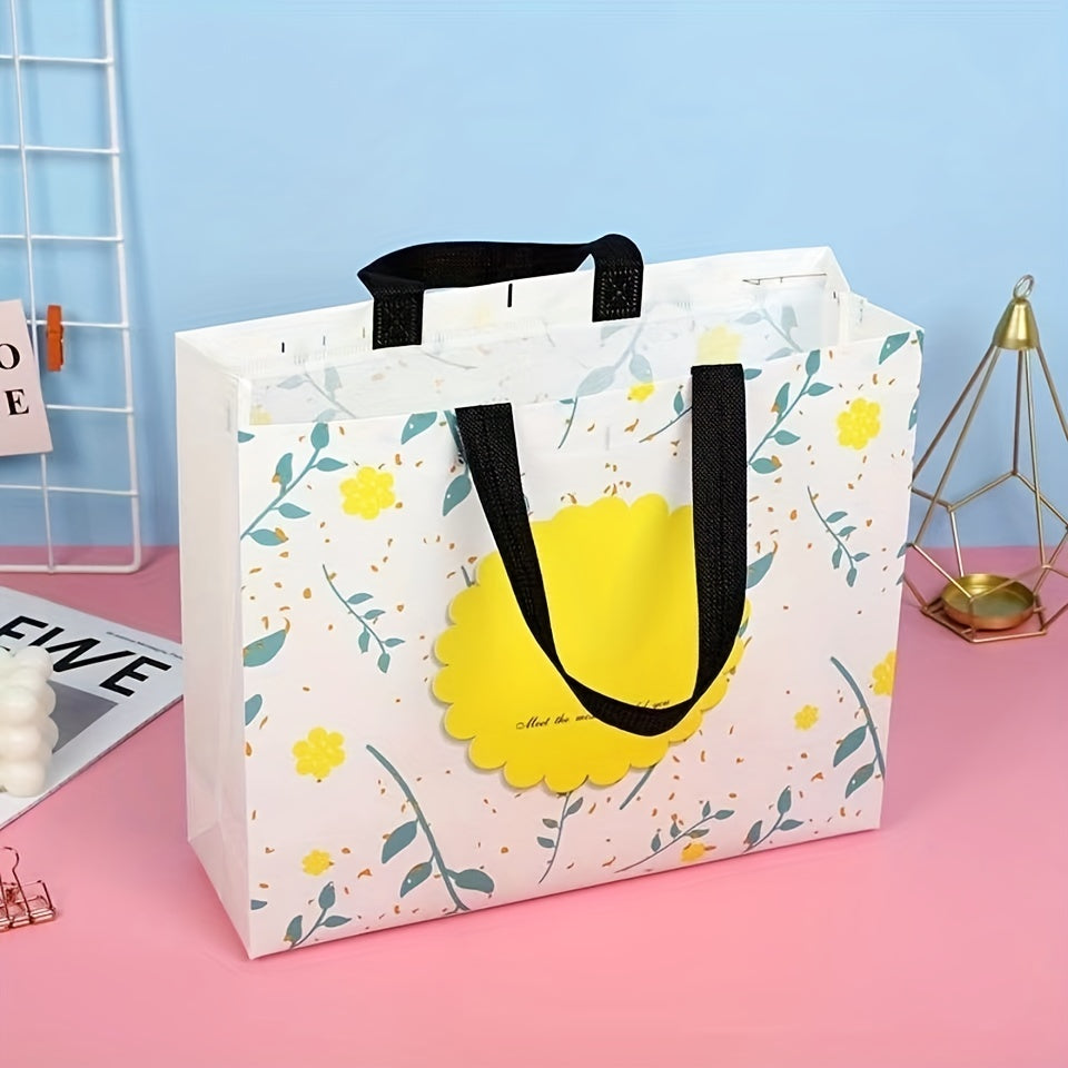 Eco Friendly Non Woven Shopping Bag Portable Colorful Enlarged