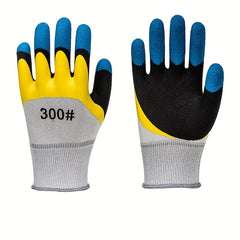Latex Outdoor Work Gloves - 1 Pair